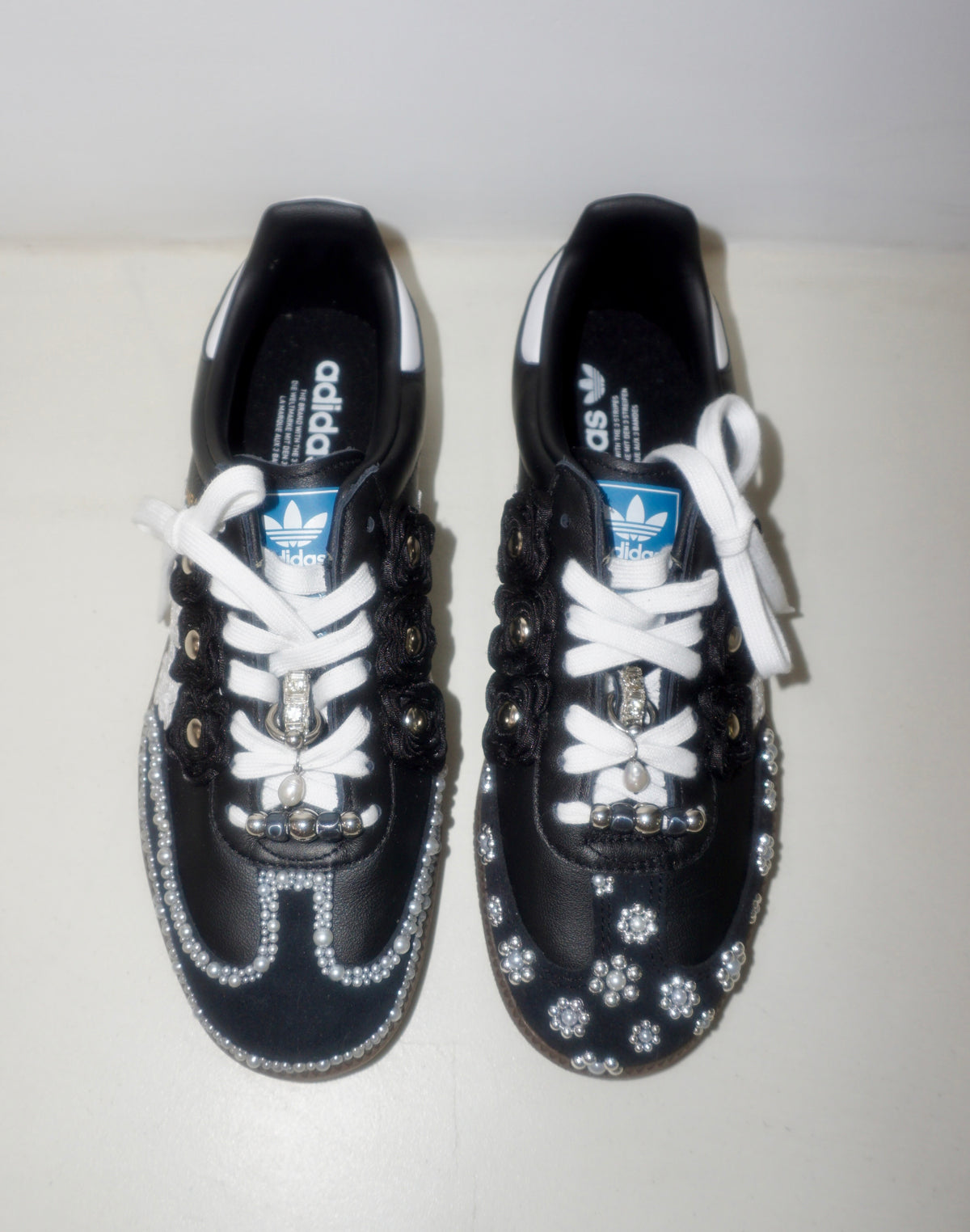 Adidas V customized sneakers by Weird Bits