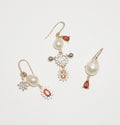 17th Century Things II gold filled baroque pearl earrings